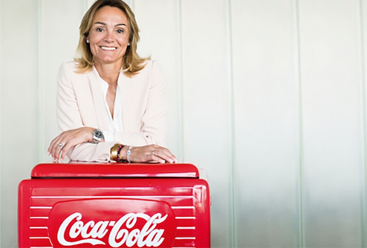 La presidenta de Coca-Cola European Partners, Sol Daurella.